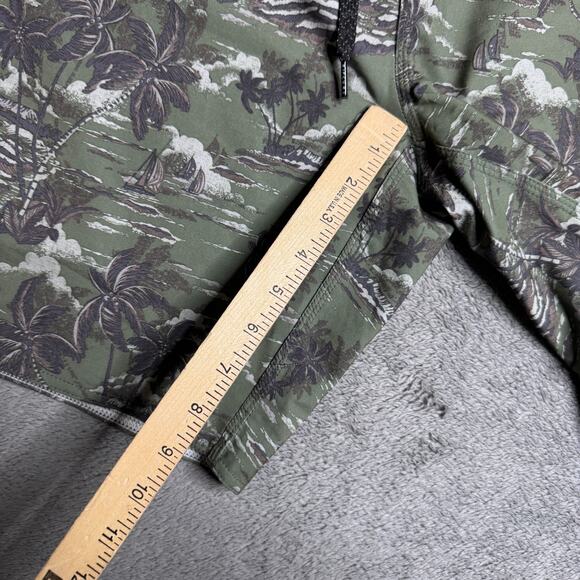 Rip Curl Mirage Board Shorts Surf Hawaii Mens 40 Green Tropical Palm Trees Waves - Picture 8 of 10